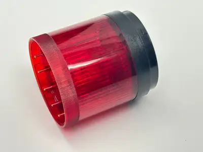 855T-B24TL4 | Allen Bradley  Ser C 70mm Red Steady LED Stack Light 24V AC/DC - Used