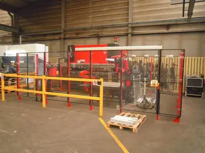 USED AMADA ASTRO 100T X 3220 CNC ROBOT BENDING CELL