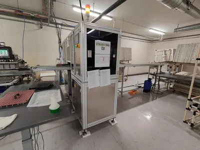 USED 2021 YESHEALTH SEEDER +  HARVESTER + CLEANING AND DRYING LINE