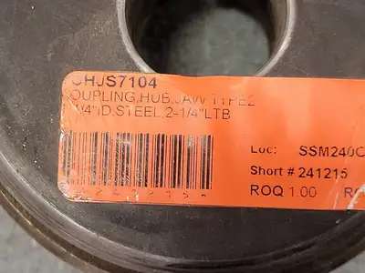 1 1/4" Jaw Coupling Hub CHJS7104