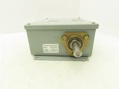 Electro Cam EC-3012-24-DDO Rotary Limit Switch 12-Output 24VDC Dual Shaft