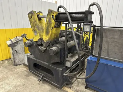 200 TON (2-3/8" TO 9-5/8") DIAMETER TRUE GRIT MODEL CT200 HYDRAULIC TUBE & PIPE PUSH POINTER / END FORMER/ SWAGING PRESS: STOCK #22399