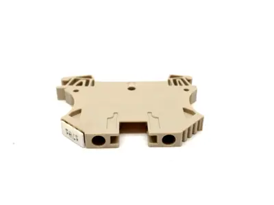 1020100000,WDU 4 | Weidmuller 1020100000 Feed-Through Terminal Block 4mm, Beige, WDU 4 LOT OF 10 - Used