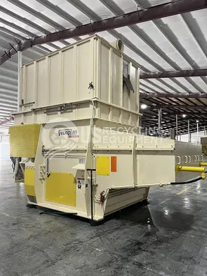 USED VECOPLAN K2500 UNF SINGLE SHAFT SHREDDER