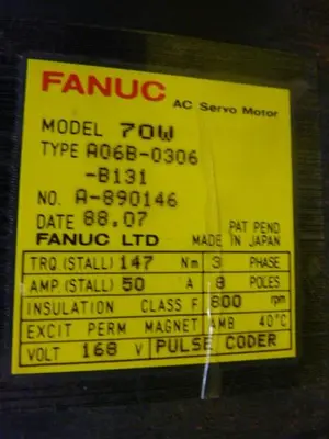USED FANUC A06B-0306-B131