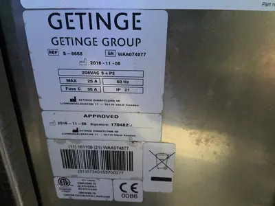Used 2016 GETINGE S8668 Heat Treating Units Ohio US | HGR 24 #1516995