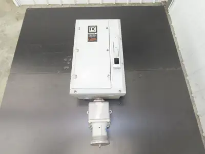 Square D H 362DX Safety Disconnect Switch 60A 600VAC 3Ph Fused