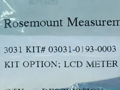 NEW ROSEMOUNT 0303101930003