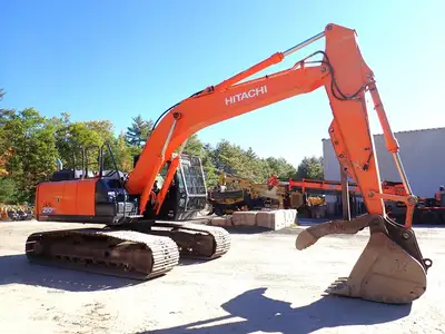 Used 2017 HITACHI ZX210 LC-6N Crawler Excavators Massachusetts US | Brookside Equipment Sales #1517755