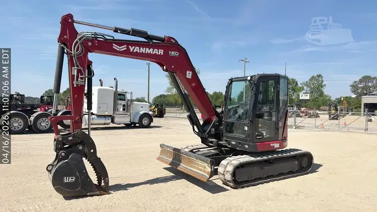 Used 2024 YANMAR VIO80-7 Crawler Excavators North Carolina US | National Equipment Dealers #1422356
