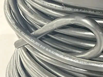 SAB 35661604 16 AWG 4C TC Foil & Braid PVC Black Wire 100FT - New