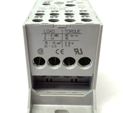 USED ALLEN-BRADLEY SER. A ENCLOSED POWER DISTRIBUTION BLOCK 335A