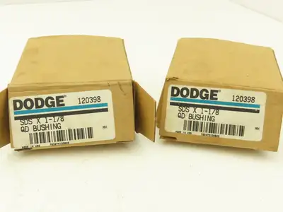 Dodge SDS X 1-1/8 QD Bushing 1-1/8" Bore Lot of 3