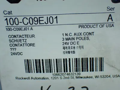 NEW ALLENBRADLEY 100C09EJ01