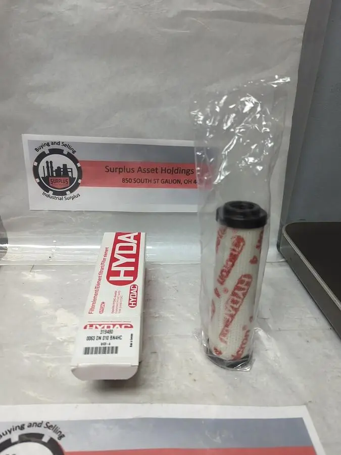 New | in-Stock HYDAC 319480 Filters Ohio US | Surplus Asset Holdings #1234177
