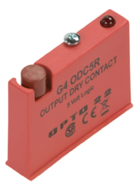 Opto 22 G4ODC5R G4 Reed Relay Output, 5 VDC Logic, Normally Open, DC, SPST, A [Refurbished]