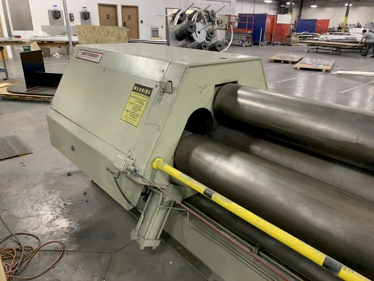 Used NOT PROVIDED 4R19710 Plate Bending Rolls including Pinch | BLUMBERG MACHINERY COMPANY #398762