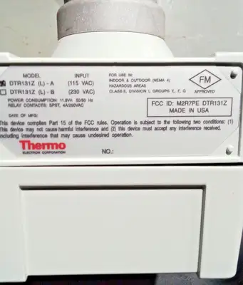 Used Thermo Fisher DTR131Z(HL)-A Industrial Controls US | Infinity wholesale & Supply LLC #1305694