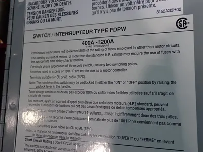 New | in-Stock EATON FDPW365MR Relays & Switches | HGR 24 #739568