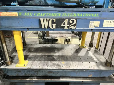 USED 2000 DIE CRAFTSMEN INTERNATIONAL DIE CRAFTSMEN INTERNATIONAL WG-42 PRESS