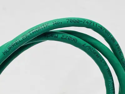 7000-74711-4780100 | Murr Electronik  Industrial Ethernet Cord Male RJ45-RJ45 1m - New Other