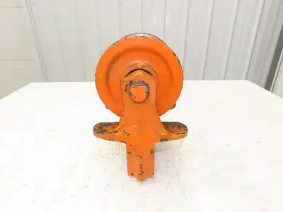 Cleveland Tramrail Underhung Bridge Crane End Truck H-3000 Idler Head WA 5"Wheel
