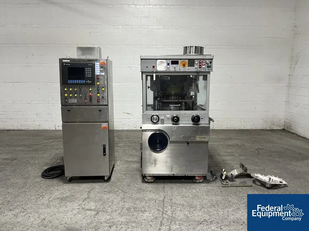 USED Manesty Manesty Unipress, 34 stations with Spare Parts