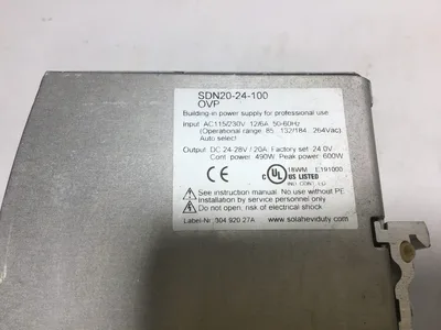 SOLA SDN 20-24-100 OVP Power Supply