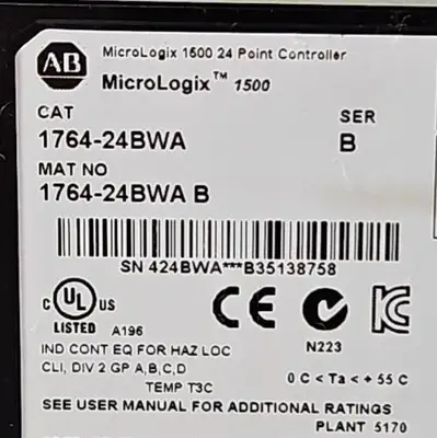 USED Allen-Bradley 1764-24BWA