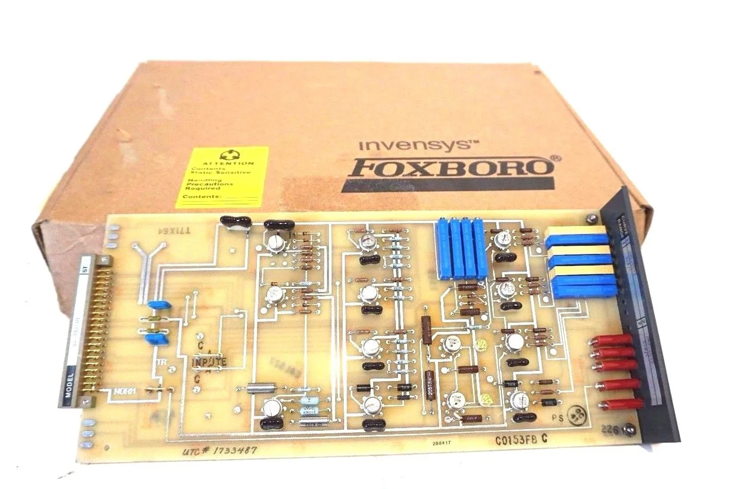 NEW FOXBORO N-2AX+MUL DIVIDER MULTIPLIER PC BOARD N2AXMUL