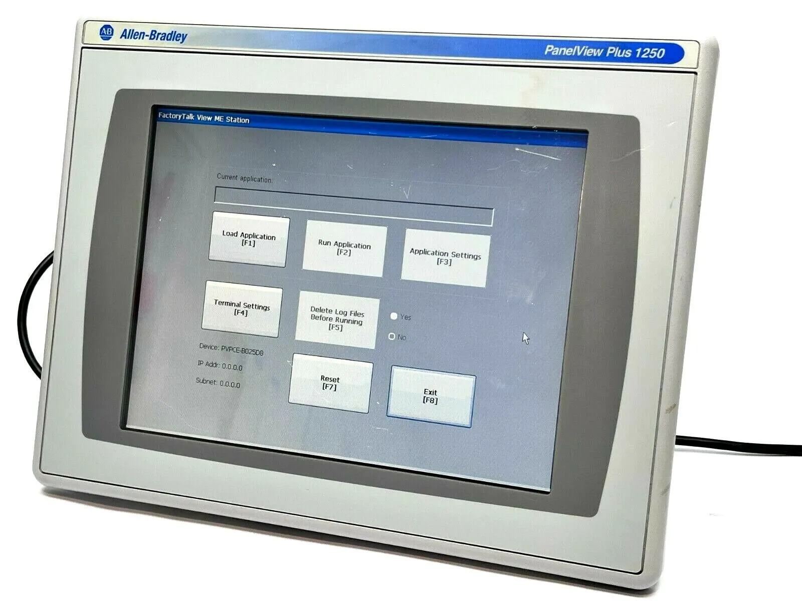 USED ALLEN-BRADLEY PANELVIEW PLUS 1250