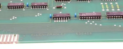 USED ALLEN BRADLEY 636408-90 REV 2 OUTPUT MODULE 636408 63640890