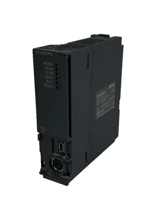 Used MITSUBISHI Q03UDCPU Programmable Logic Controllers | Industrial Parts R Us Inc. #358909