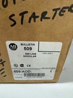 NEW Allen-Bradley 509-AOD