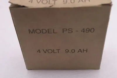 NEW OPEN BOX Power-Sonic PS-490 Battery STOCK K-2848