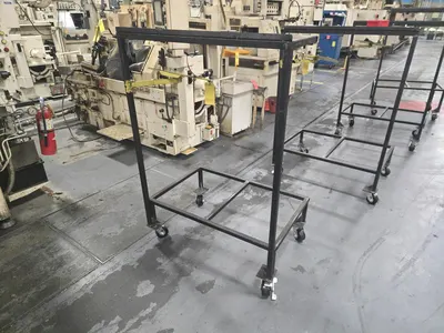 (1)Rolling Pallet Stand