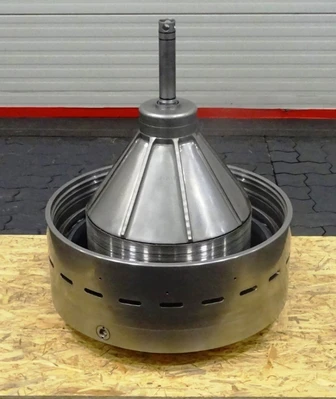 Westfalia MSD 130-01-076 warm milk separator, 316 SS.