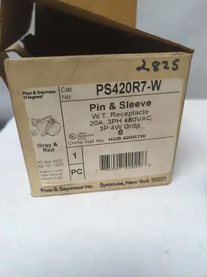 New | in-Stock PASS & SEYMOUR PS420R7-W Miscellaneous Equipment (Electrical & Power) | Surplus Asset Holdings #1196639