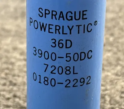 Used Sprauge Powerlytic 36D Capacitors California US | Davliegogo LLC #1705650