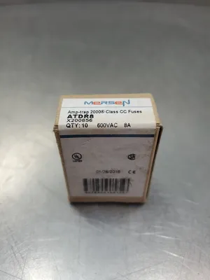Mersen ATDR8 8A 600Vac Time Delay Fuse. 4E-36