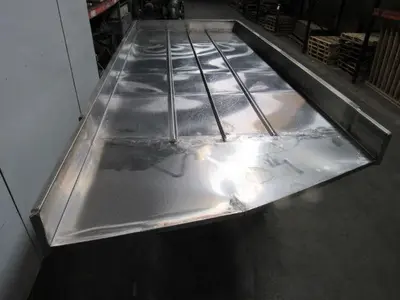 Griffin & Co. Vibratory Shaker Conveyor 53-1/2" W x 142"L 2HP Stainless Steel
