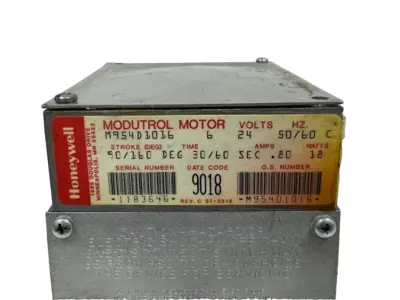 USED HONEYWELL M954D1016 MODUTROL MOTOR 24V 50/60Z 90/160 30/60SEC