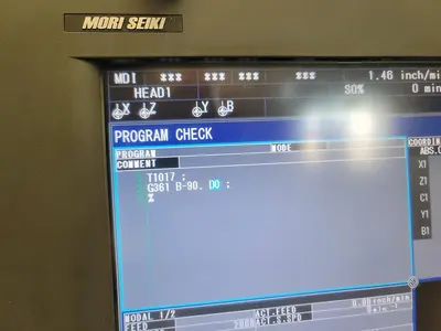 USED 2005 MORI SEIKI NT3100/500CZ