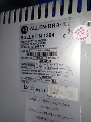 Used ALLEN BRADLEY 1394CSJT22A Servo Drives Ohio US | HGR 24 #878311