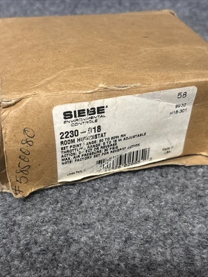 New | in-Stock Siebe 2230-018 Temperature Controls California US | Davliegogo LLC #1705889