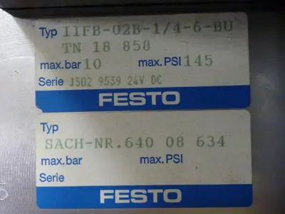 USED FESTO IFB8-02