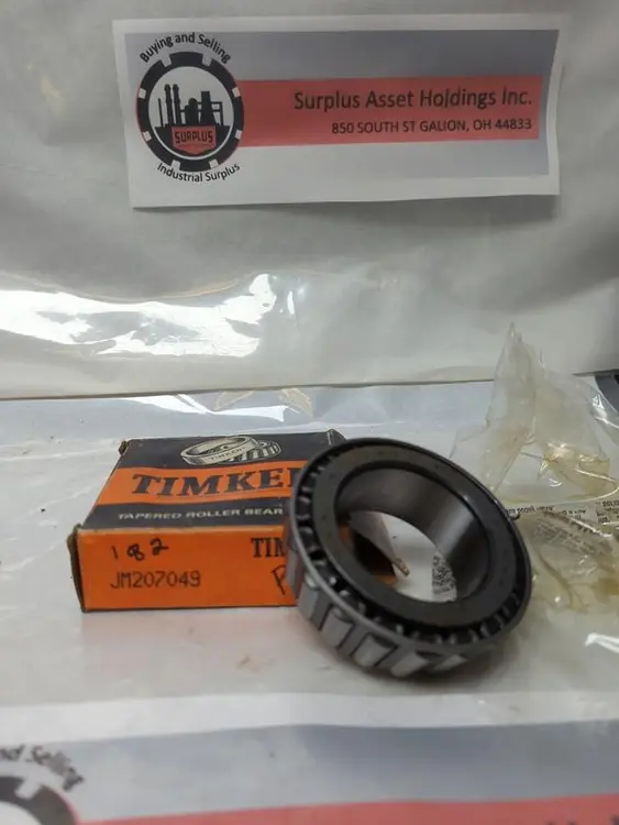 New | in-Stock TIMKEN JM207049 Bearings | Surplus Asset Holdings #1194672