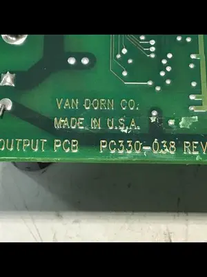 USED VAN DORN PC330-038