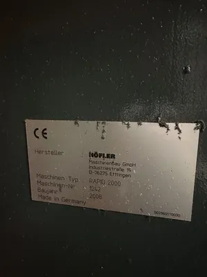 2008 HOFLER Rapid ll 2000 GEAR GRINDERS (CNC) | Piselli Enterprises (3)