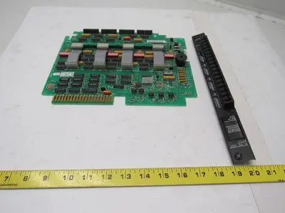 GE Fanuc IC600BF831K Series 6 Analog Input Module Card W/Lights 10-50VDC